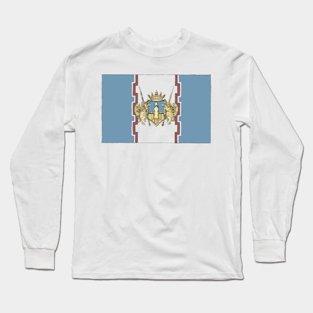 Valkyria Chronicles - Gallian Flag V1 Long Sleeve T-Shirt by Gekidami